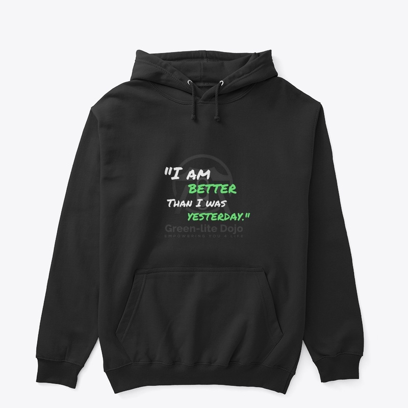 "I am better than I was yesterday"