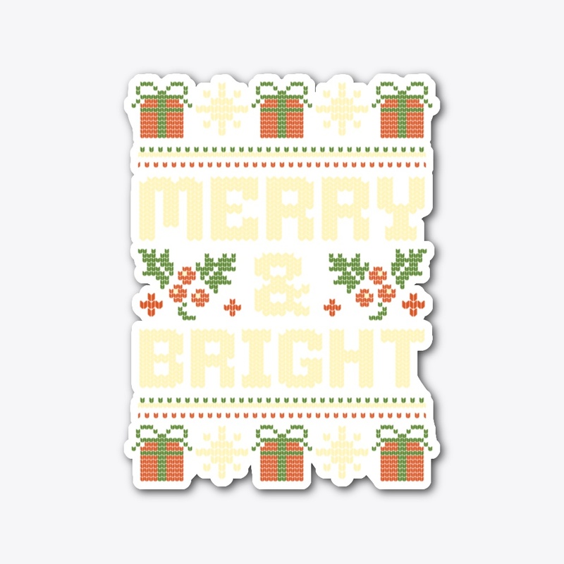 Merry and Bright Christmas Merch
