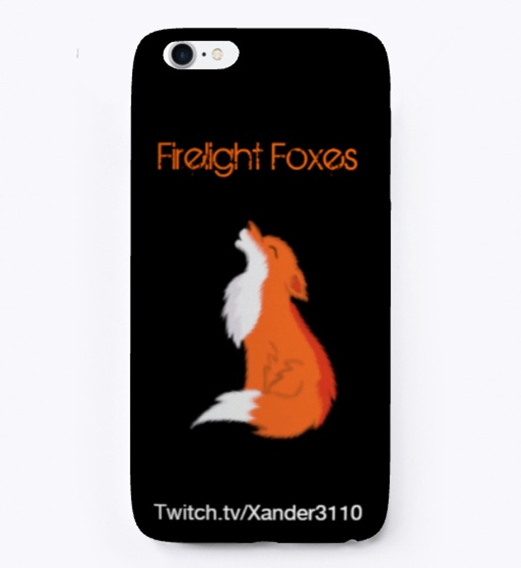 Firelight Foxes Phone Case