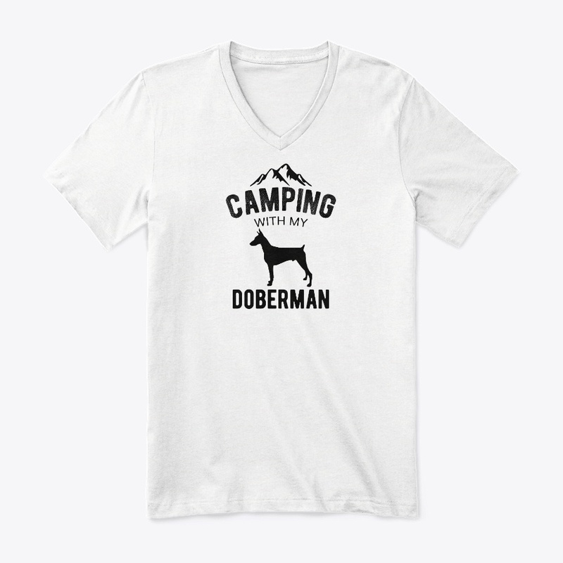 Camping With My Doberman Dog Lover Puppy