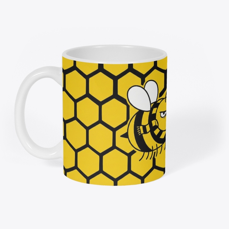 Cute cartoon bee 