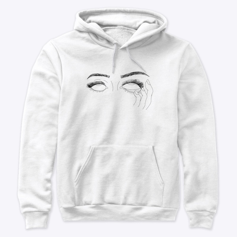 Line Art Eye Roll