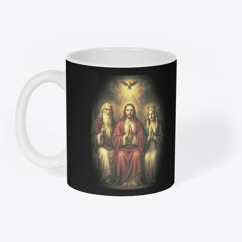 The Trinity With The Blessed Mother