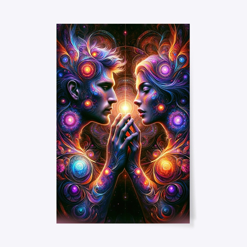 Convergence of Souls: The Cosmic Dance