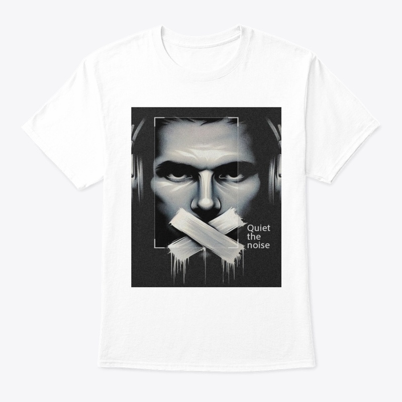 A T SHIRT DESIGN QUIT AND NOISE