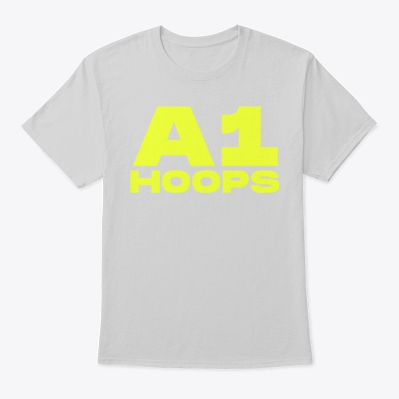 A1 Hoops Yellow Logo Tee
