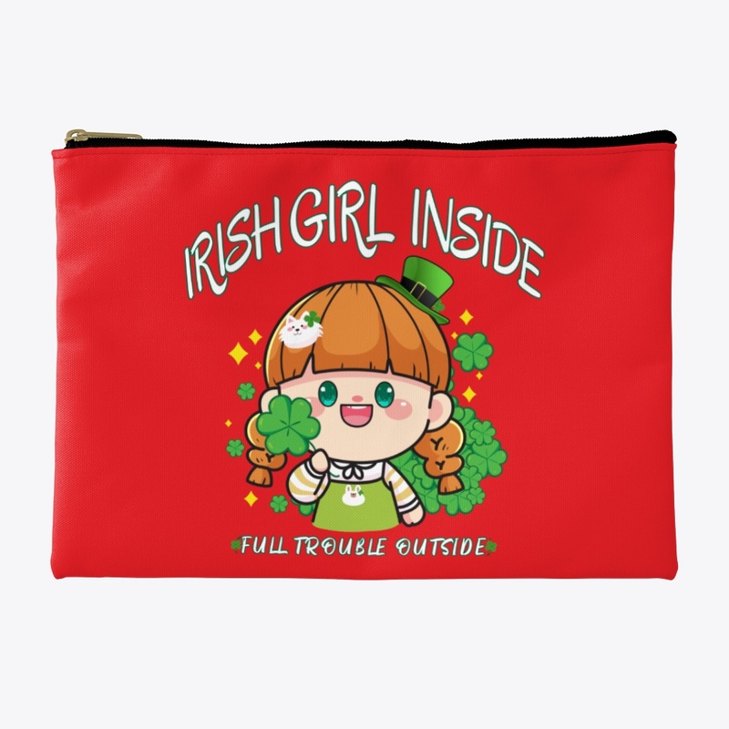 Irish girl,full trouble -S.Patrick day
