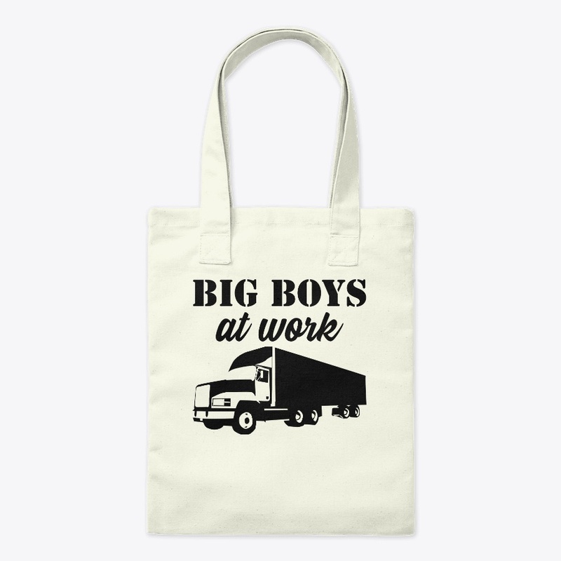 Big boys at work LKW Trucker