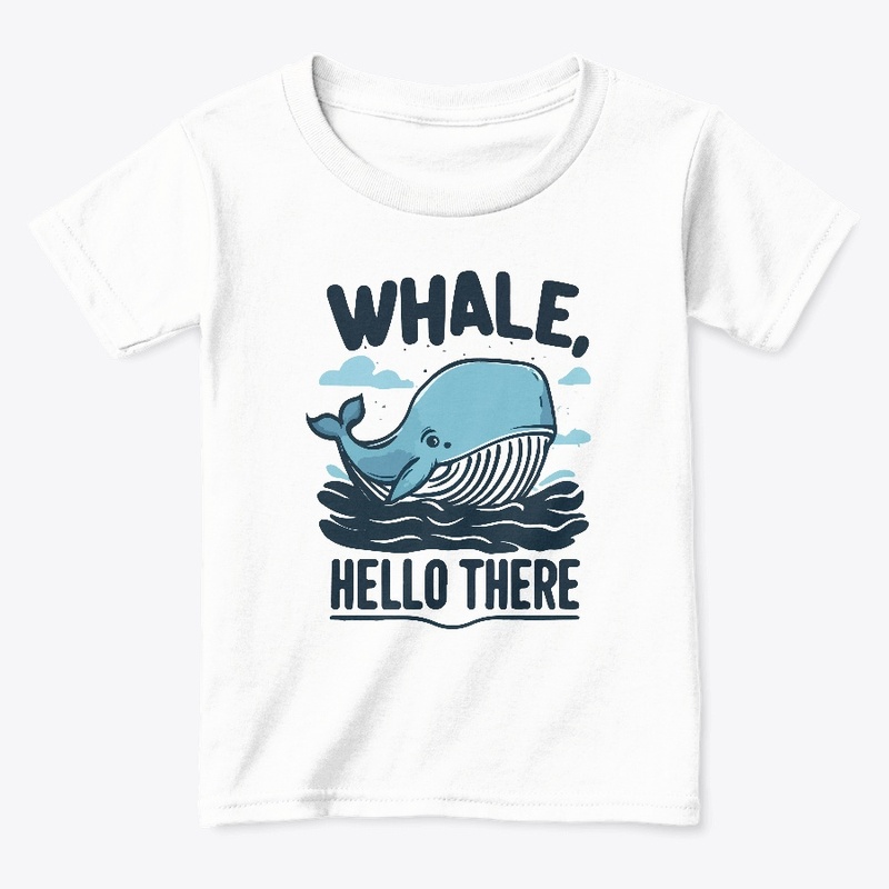 Whale, Hello There T-Shirt