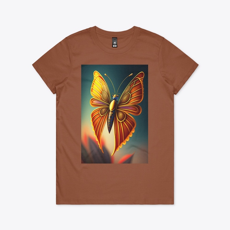 women maple tee shirt