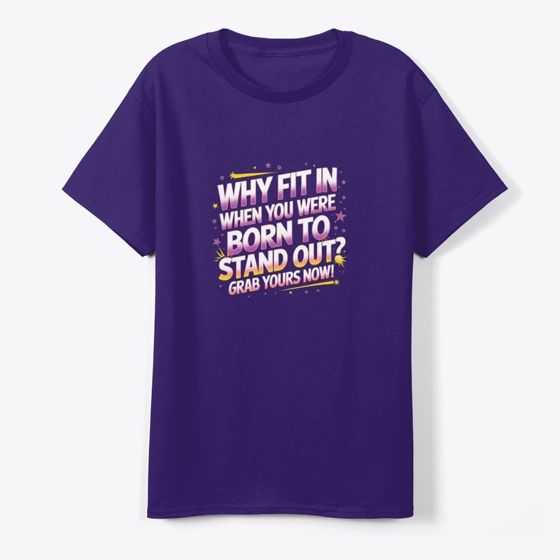  Custom stand out  unisex T-Shirt