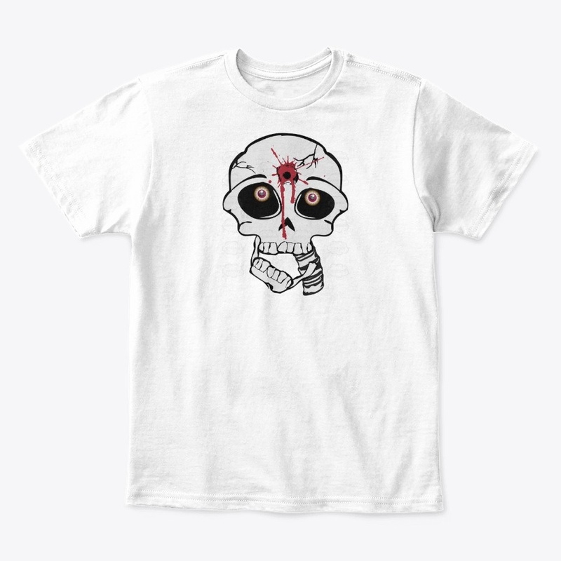 new skull shoot printed 