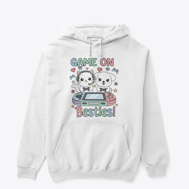 Milo & Bo Gamer Hoodie – Kawaii Tee