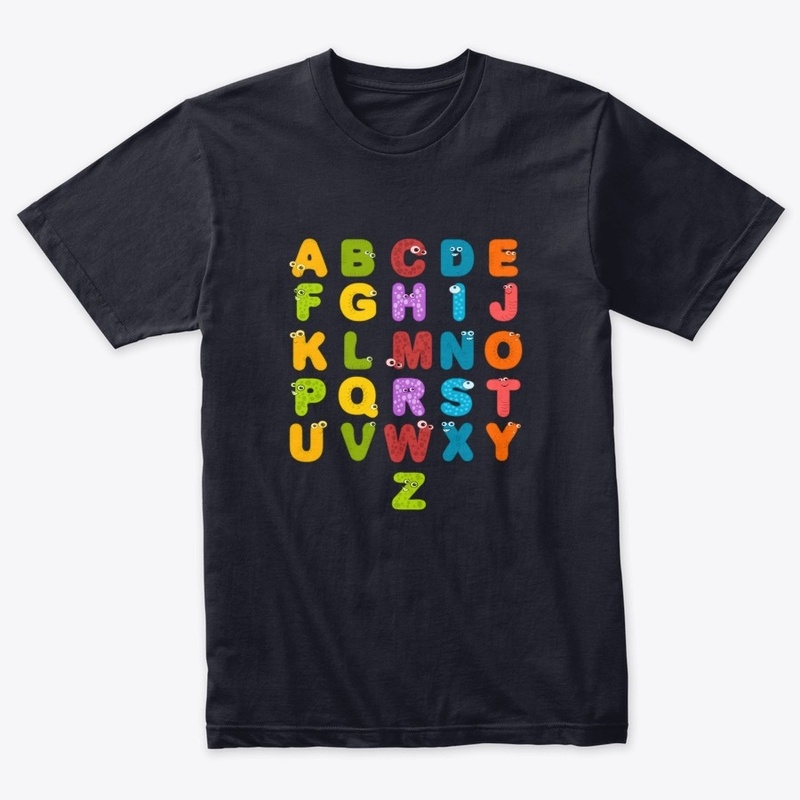 Alphabet Funny t shirts