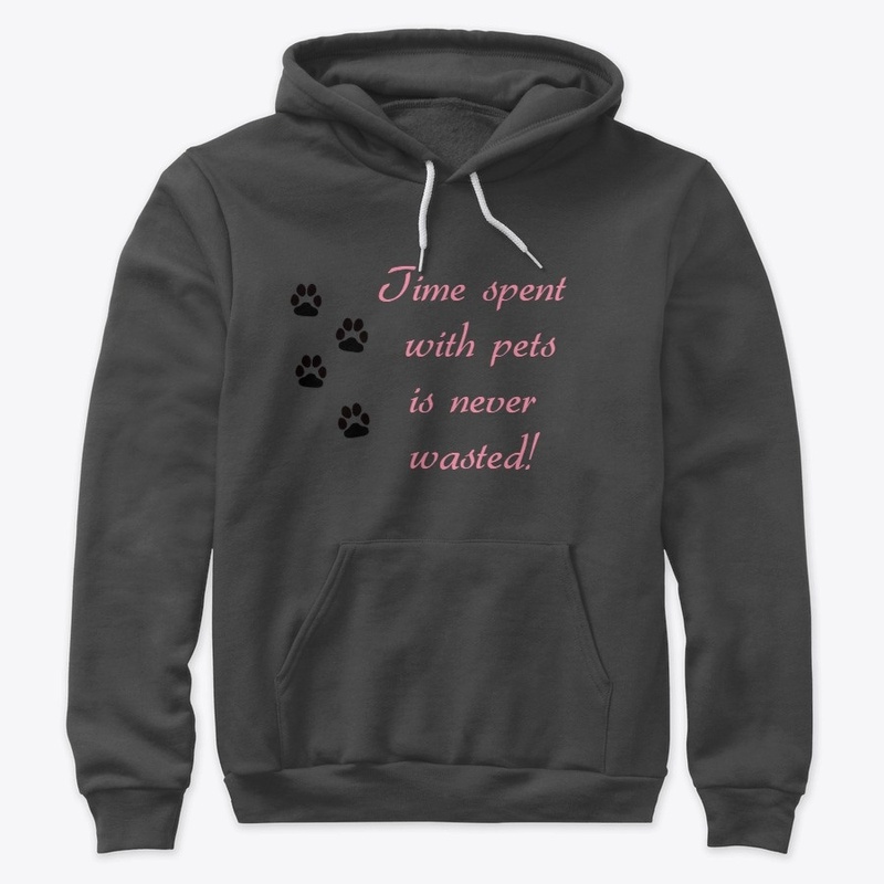 time with pets hoodie