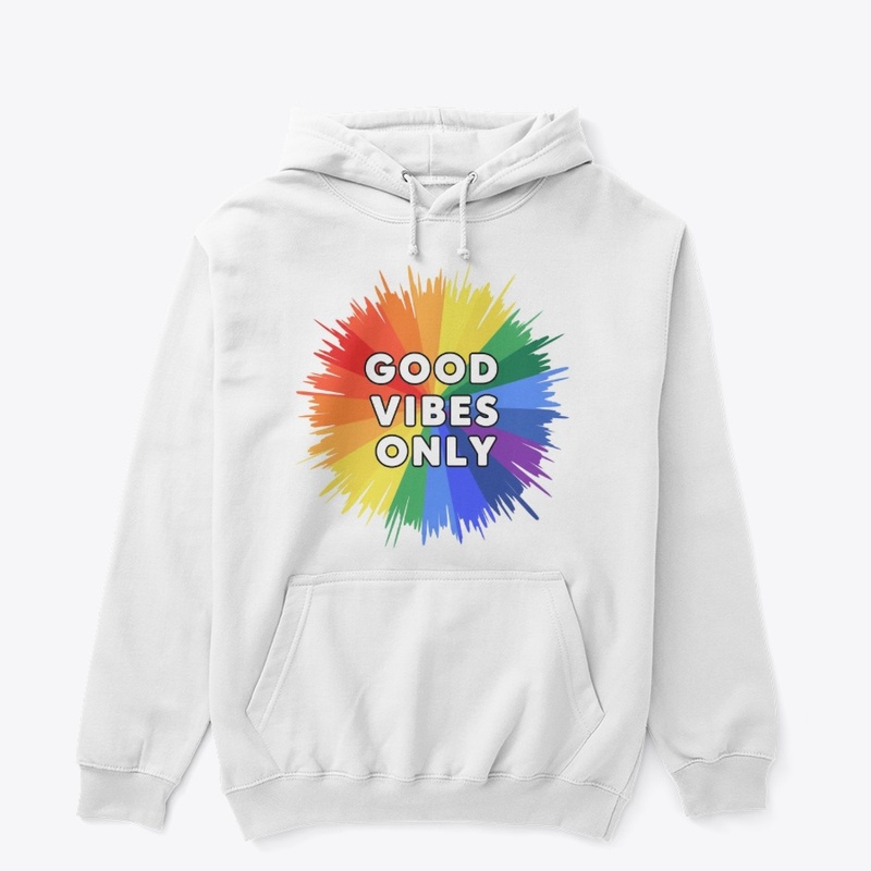 Good Vibes Only - Rainbow Burst
