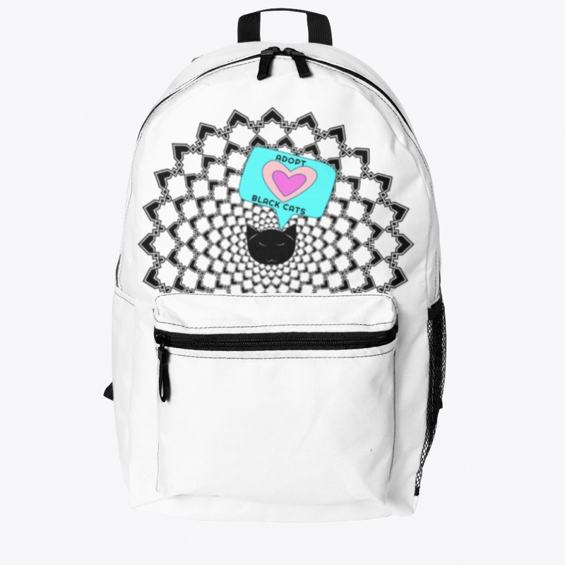 Hello! Adopt Black Cats Mandala