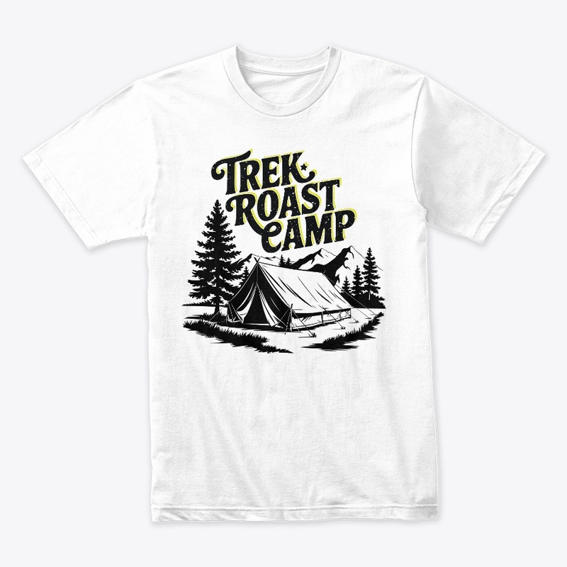 Vintage Camp Adventure T-Shirt Design.