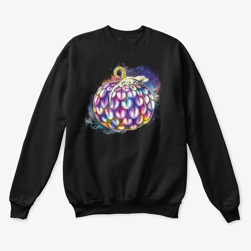 Crested Gecko Pumpkin Galaxy Merch