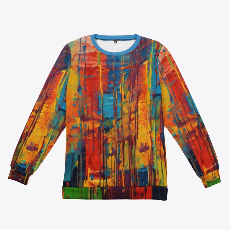 Multicolor Abstract T-shirt 