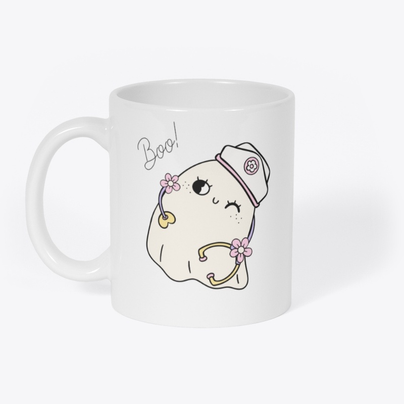 Nurse Life Ghost Boo! 