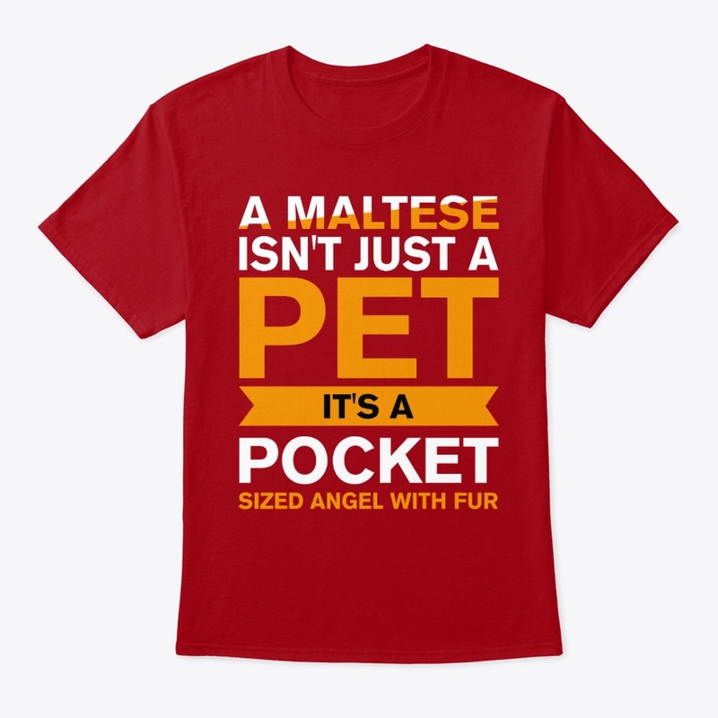 A Maltese Dog t shirt 