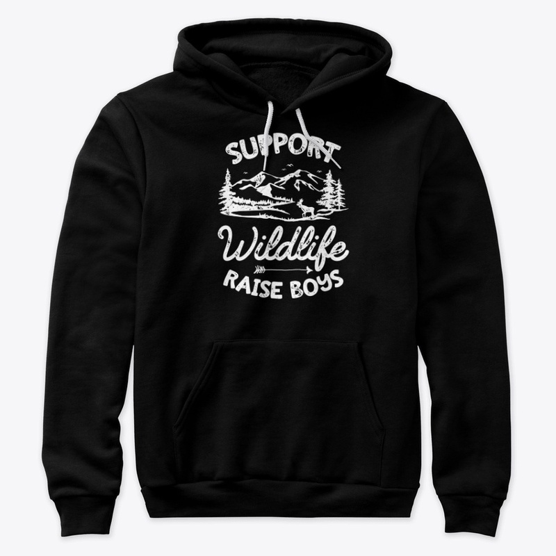 Support Wildlife Raise Boys T-shirt