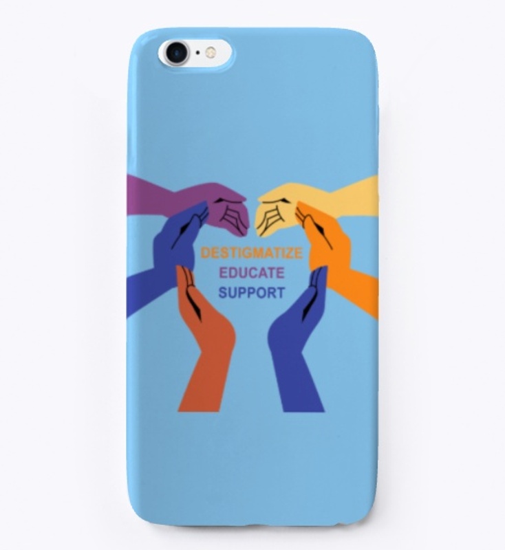 Destigmatize iPhone case