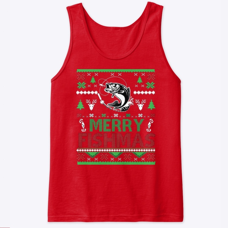 Merry Fishmas Ugly Christmas Sweater