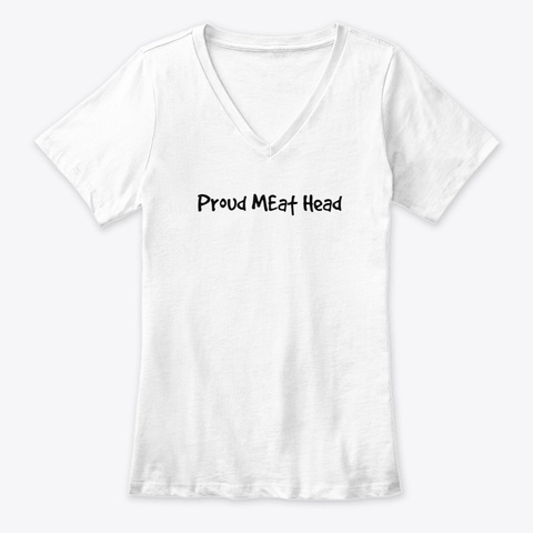 Carnivore T White T-Shirt Front