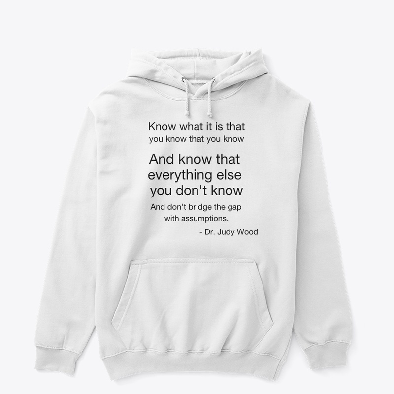 Know what you know 
