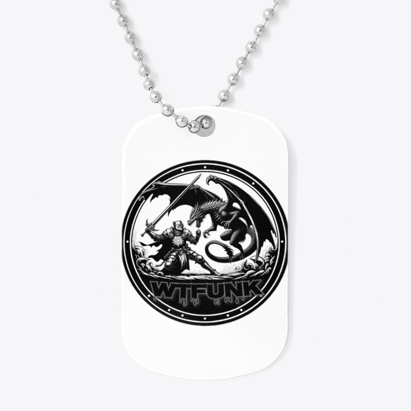WTFUNK B&W Knight vs Dragon
