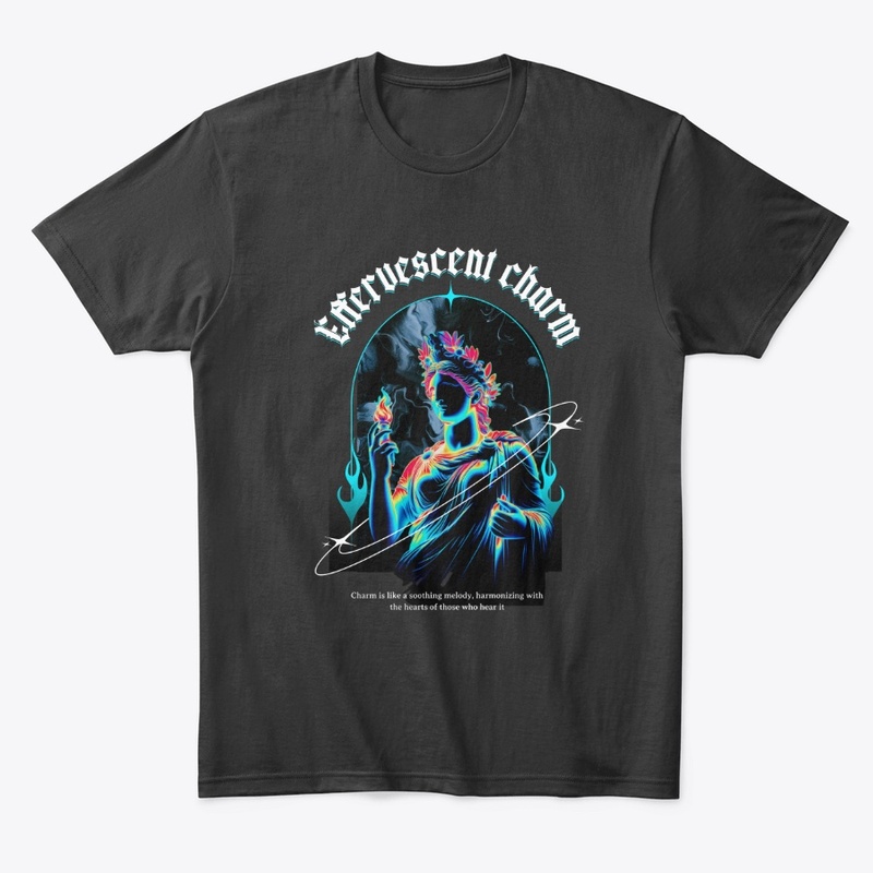 Effervescent Charm Typography Streetwear