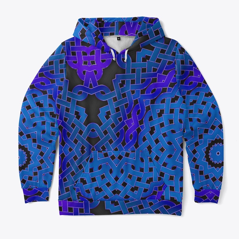 Blue Celtic Knot Kaleidoscope