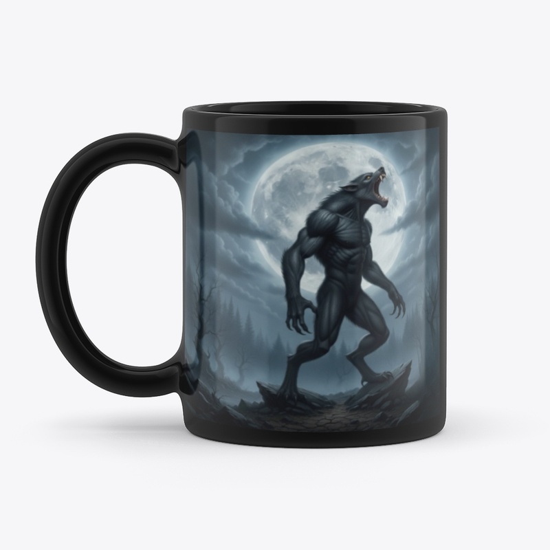 Werewolf Howling At The Moon