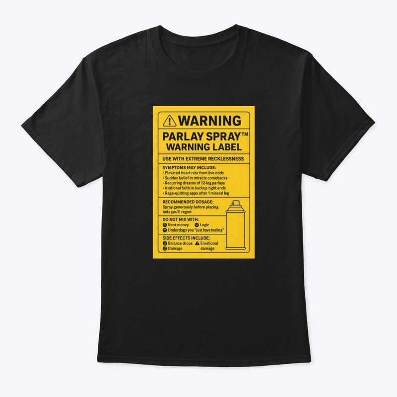 PARLAY SPRAY WARNING LABEL