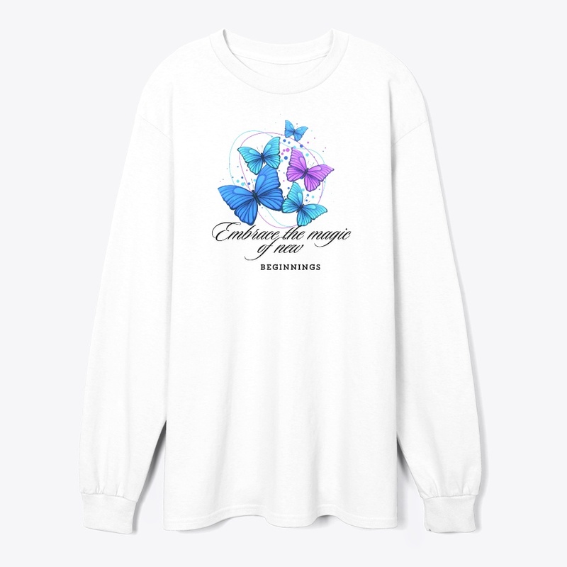 Beautiful Butterfly typography Tshirt 