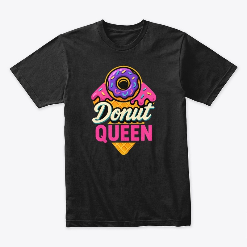 Donut Queen Ice Cream Waffle Fun
