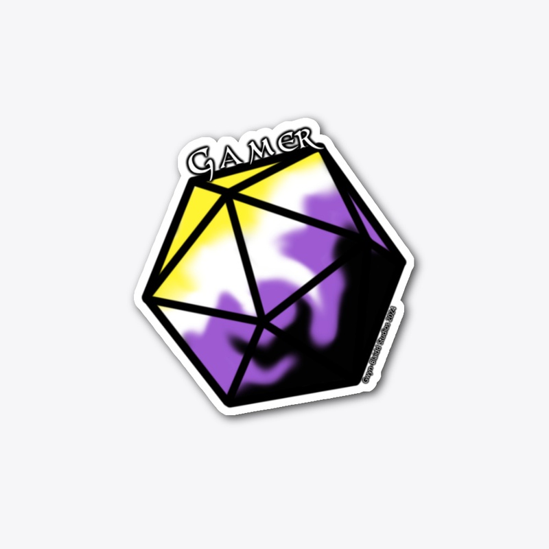 D20 Gamer Pride Nonbinary