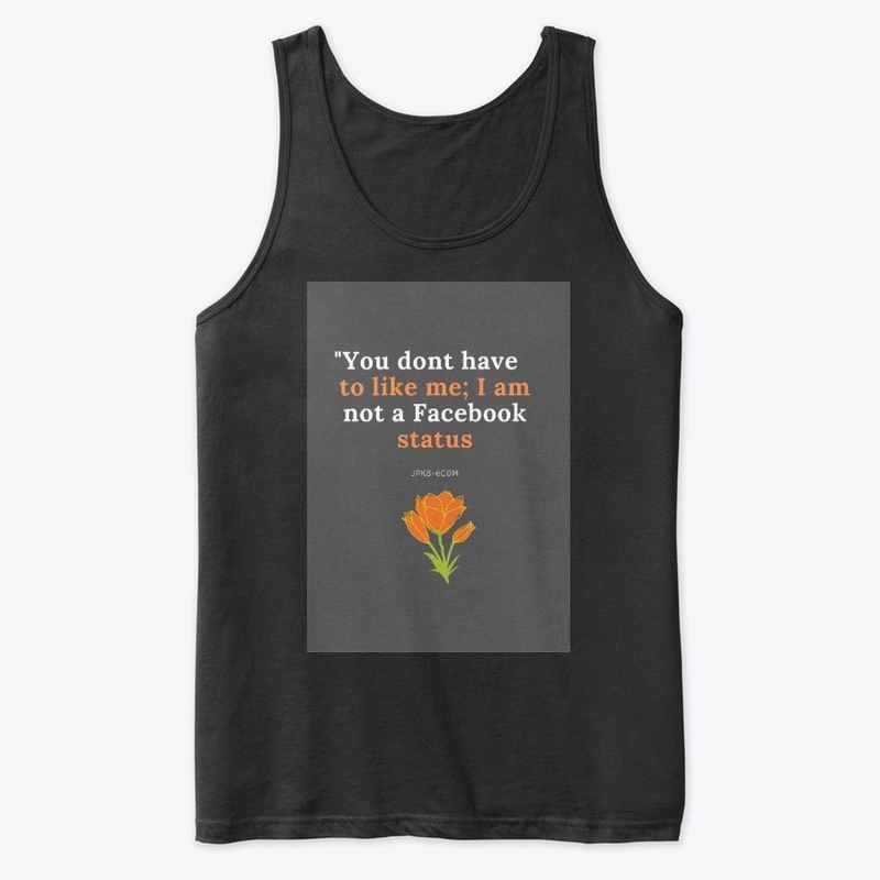 I am not Facebook Status T-shirt