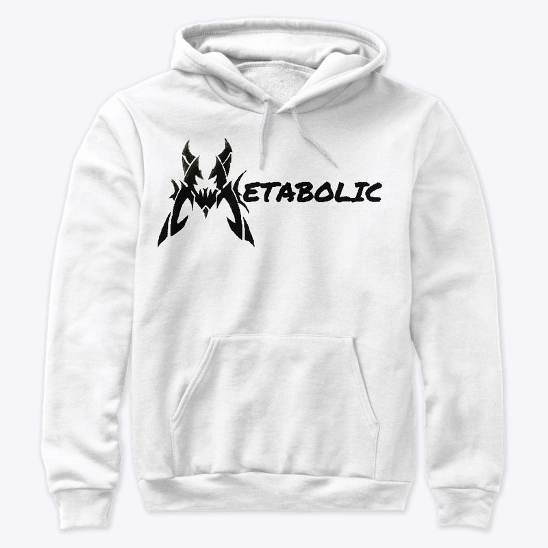 Metab0lic white hoodie