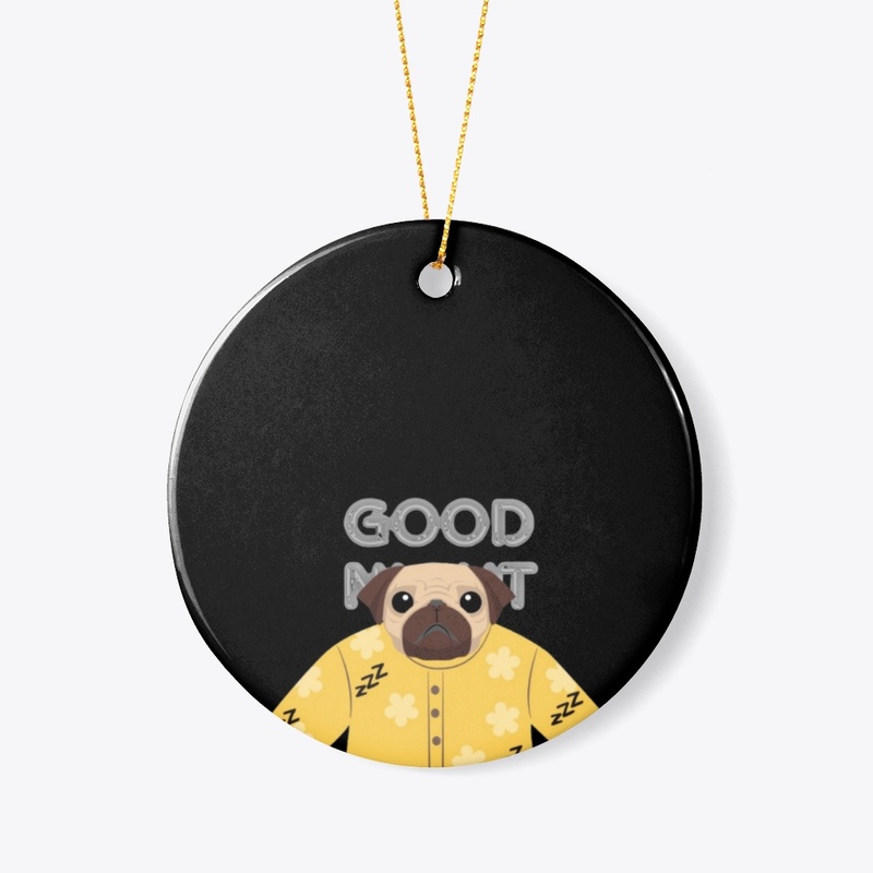 good night pug 🐕‍🦺
