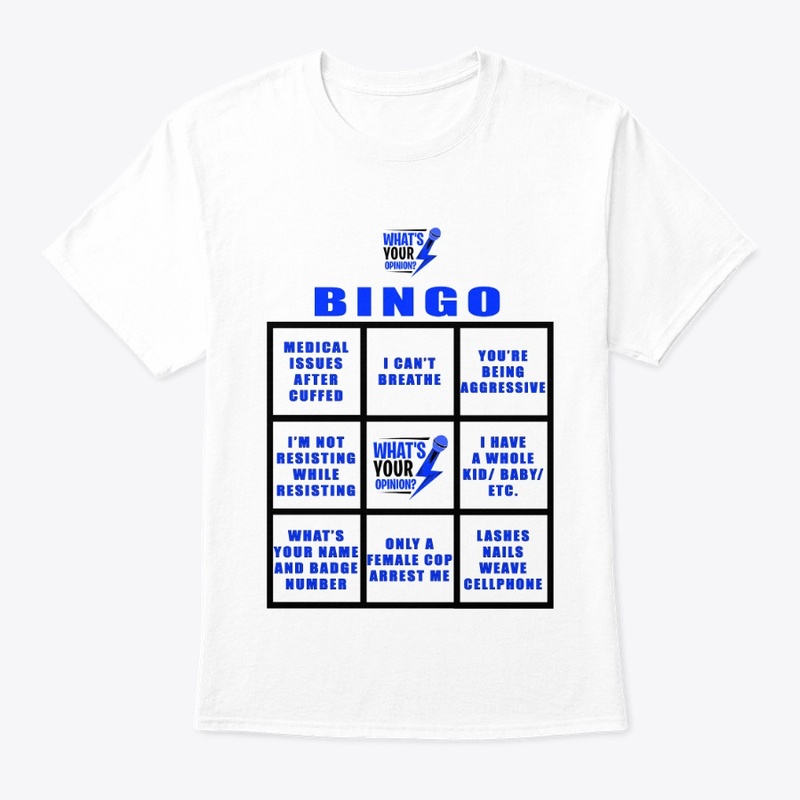BODYCAM BINGO CARD 2