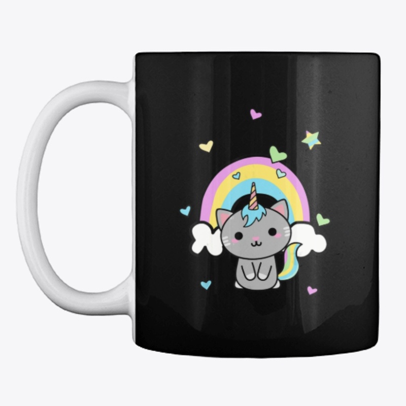 Unicorn Cat Rainbow Caticorn Kittycorn