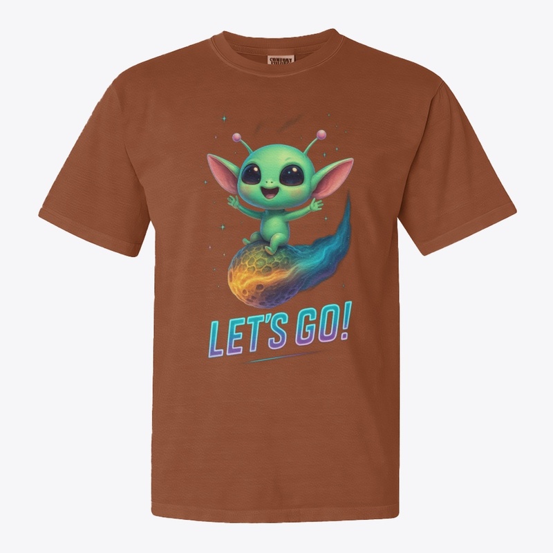 Cosmic Ride: Let's Go Alien Print