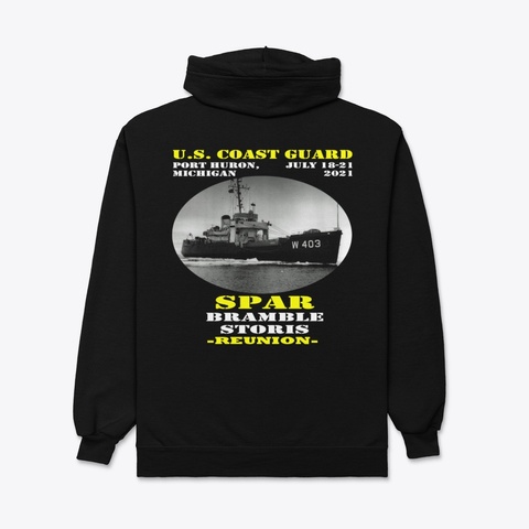 Spar (Wagl 403) T Shirt Black T-Shirt Back