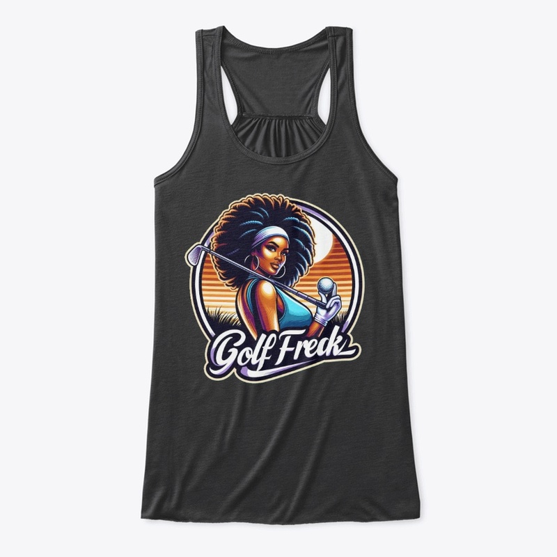 GOLF FREAKS BLACK WOMEN'S CLOTHING 