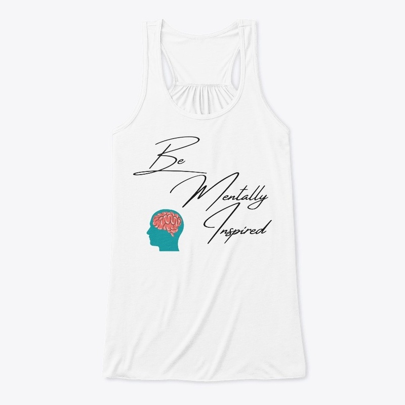 Be Mentally Inspired White Logo