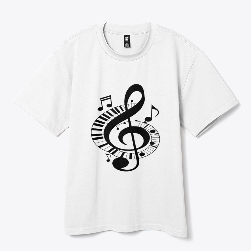  Musical Notes T-shirt Art for Musicians
