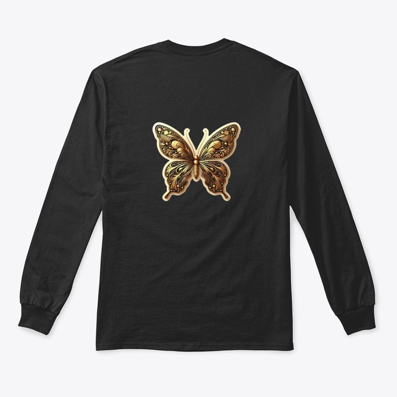 Golden butterfly 